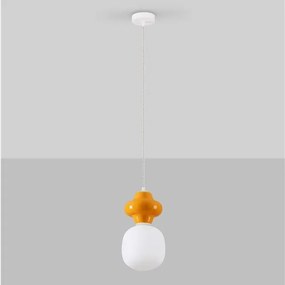 Pendul ceramic design modern CHIC portocaliu