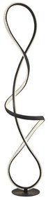 Lampadar LED 4000K SWIRL negru