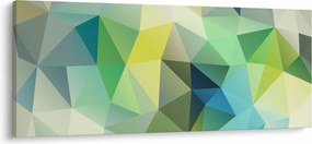 Tablou abstracțiunii geometrice (120x50 cm)