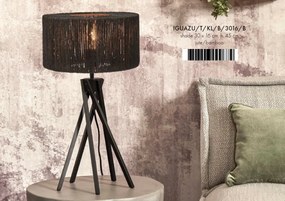 Lampa de masa eco din iuta Iguazu 5-legs bl/30x16, bl