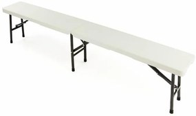 Masa de gradina rabatabila Garth 180 cm + 2 banci