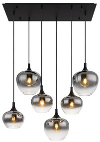 Lustră pe cablu Globo 15548-6H MAXY 6xE27/40W/230V