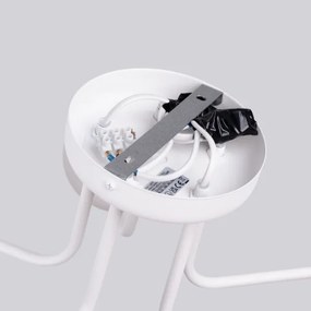 Lustră pe tijă Sollux SL.1660 ASTRAL 5xG9/8W/230V alb