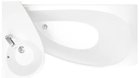 Ravak XJ1P1100000 - Lavoar suspendat AVOCADO 85x45 cm marmură turnată/alb