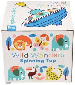 Jucărie titirez Wild Wonders - Rex London