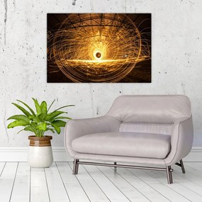 Tablou - Disc luminos (90x60 cm)