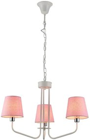 Ledea York lampă suspendată 3x60 W alb 50203097