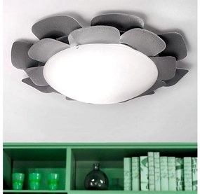 Eglo 92899 - Plafonieră ROCLETTA 1xE27/60W/230V