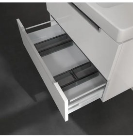 Dulap baza suspendat, Villeroy&amp;Boch Subway 2.0, 78.7x44.9x52cm, alb lucios, A69600DH