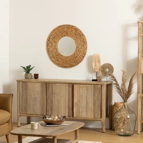 Oglindă de perete Atmosphera LORENA d. 75 cm zambilă de apă