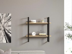 Raft Mivenu (stejar zafir + negru) . 1095994