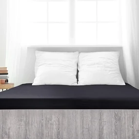 Cearșaf de pat 4Home Premium jersey negru , 180 x200 cm, 180 x 200 cm