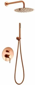Sistem de dus cu baterie monocomanda Rea Lungo rose gold