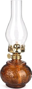 Brilagi - Lampă cu kerosen MERLIN portocalie