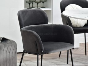 Scaun Baggie K (grafit + negru). 1110944
