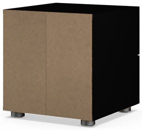 Noptieră neagră Pepe - Tvilum