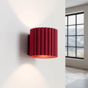 Sollux SL.1821 - Aplica de perete AURA 1xG9/10W/230V roșie