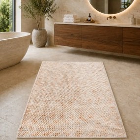 Covor homs,bela,75X150 cm,10058