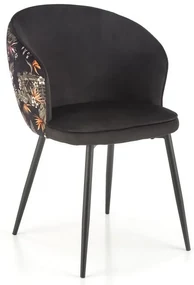 Scaun de bucaterie Nathan, negru