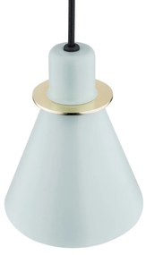 Pendul modern design retro Beverly albastru/auriu