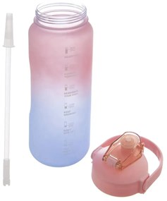 Sticlă sport, 2 l, roz