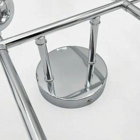 BRILAGI - Lustră aplicată MALONY 6xE14/20W/230V crom lucios