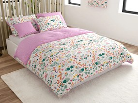 Lenjerie de pat din bumbac LUNETTA roz Dimensiunile lenjeriei: 70 x 90 cm | 140 x 200 cm
