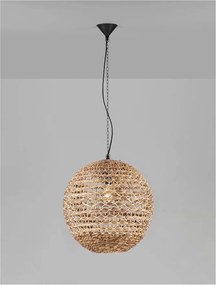Lustra boho style design natural Bola
