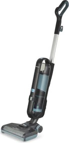 Aspirator vertical pentru curatare umeda si uscata 2in1 Ariete 2487/00, 600 W,  2 rezervoare, Negru/Albastru