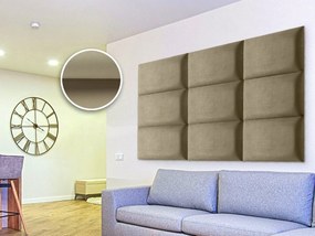 Panou tapițat Soundless 40x30 cm (capuccino). Promo -6%. 1068513