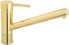 Baterie bucatarie monocomanda Ferro Fiesta auriu lucios