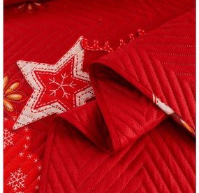 Cuvertura de pat RETRO RENDEER, rosu Dimensiune: 220 x 240 cm