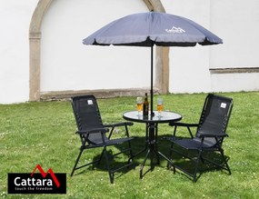 Umbrelă pliabilă 180 cm - gri
