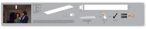 Ledvance - Lumină de plafon cu LED-uri Dimmer SMART + FRAMELESS LED/27W/230V Wi-Fi