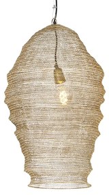 Lampă suspendată orientală aurie - Nidum