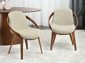 Scaun Lila K (bej + nuc). 1111102