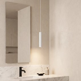 Lampă suspendată de design albă GU10 50mm IP44 - Tuba