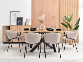 Scaun Chad (bej + negru). 1111006