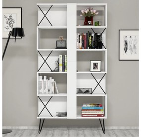 Set mobilier pentru birou Likime 1 (alb + negru) . 1095025