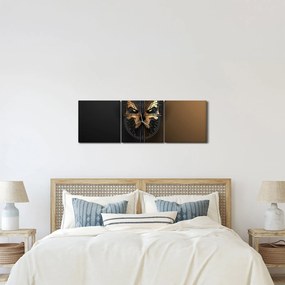 Tablou - Fluturele morții (cu ceas) (90x30 cm)