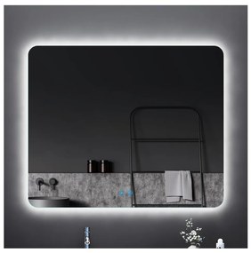 Brilagi - Oglindă de baie cu LED reglabilă, cu încălzire anti-abur și iluminare integrată DIANA LED/17W/230V 60x60 cm IP44