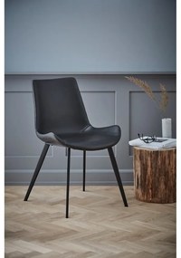 Scaun din piele artificială DAN–FORM Denmark Hype , negru
