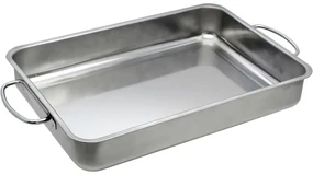 Elo 53435 Basic Tigaie din oțel inoxidabil 34 x 24x 5,5 cm