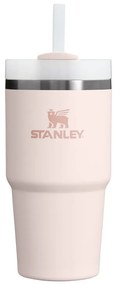 Termos roz deschis cu pai din oțel inoxidabil 600 ml Quencher H2.0 FlowState Tumbler Rose Quartz – Stanley