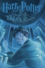 Poster de artă Harry Potter - Order of the Phoenix book cover, (26.7 x 40 cm)