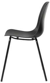 Scaun Unique Furniture Whitby, negru
