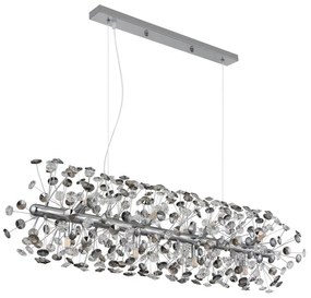 Lustra suspendata design elegant KATRINA L-90cm crom 64135H4C GL