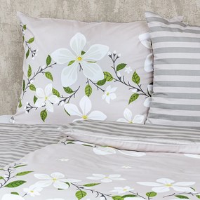 Lenjerie bumbac 4Home Jasmine Love, 220 x 200 cm, 2 buc. 70 x 90 cm