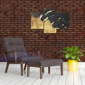 Tablou - Structura de aur N⁰1 (90x60 cm)