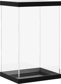 vidaXL Cutie de prezentare, transparent, 22x18x35 cm, acril